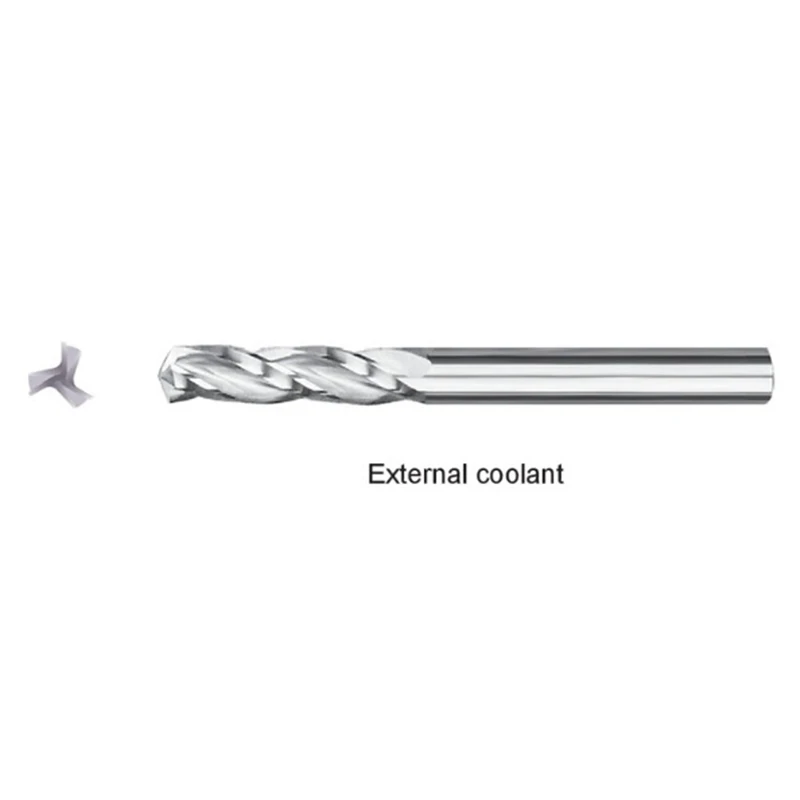 1165PA03 3 Flutes Drill For Aluminium And Cast Iron