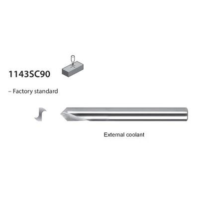 1143SC90 Center Drill For Aluminium And Cast Iron